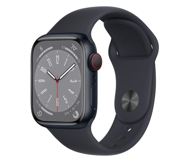 Apple Watch 8 41/Midnight Aluminum/Midnight Sport LTE - 1070961 - zdjęcie